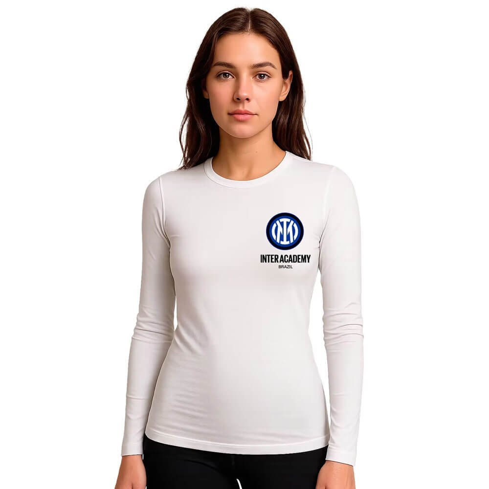 Inter Academy - Segunda Pele Feminina Branca