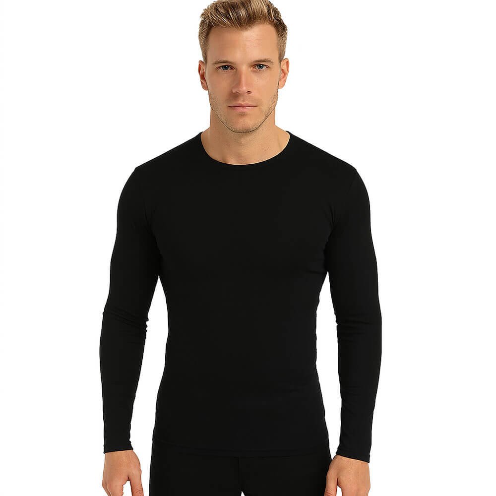 Segunda Pele Térmica Adulto Masculino Preto