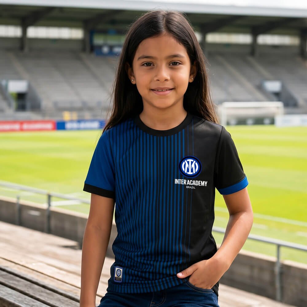 Inter Academy Brazil CAMISA TORCIDA INFANTIL (FEMININA) - Imagem 3